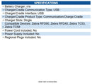 Zebra CR49-1S0T-TC5-M-02 Cradle Docking - Mobile Computer, RFID Reader - 1 Slot
