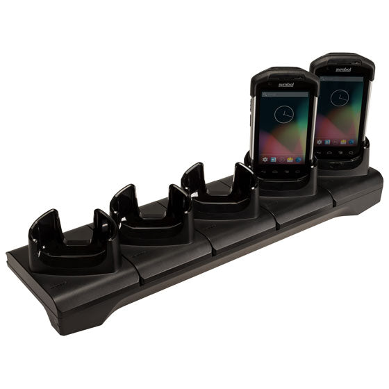 Zebra CRD-TC7X-SE5C1-01 TC7X, 5-Slot Charge-Only Cradle for 5x TC70s or 4x TC70s