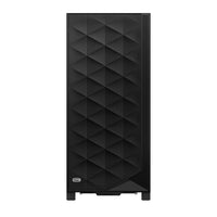 PCCooler C3D510 BK ARGB CPS PC Gaming Case w 3 FANs Easy Install Cable-Sto Black