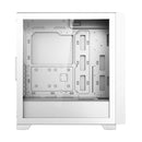 PCCooler C3D510 WH ARGB CPS PC Gaming Case w 3 FANs Easy Install Cable-Sto White