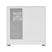 Montech HS01W ATX Mid Tower PC Gaming Case High Airflow Mesh Front Panel White