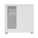 Montech HS02W ATX Mid Tower Pc Gaming Case High Airflow Temp Glass Front White