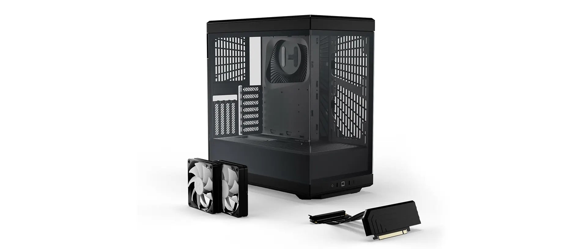HYTE CS-HYTE-Y40-B Computer Case - Y40 Black Mid tower ATX Retail