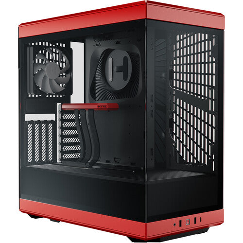 HYTE CS-HYTE-Y40-BR Computer Case - Y40 Red Mid tower ATX Retail