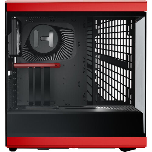 HYTE CS-HYTE-Y40-BR Computer Case - Y40 Red Mid tower ATX Retail