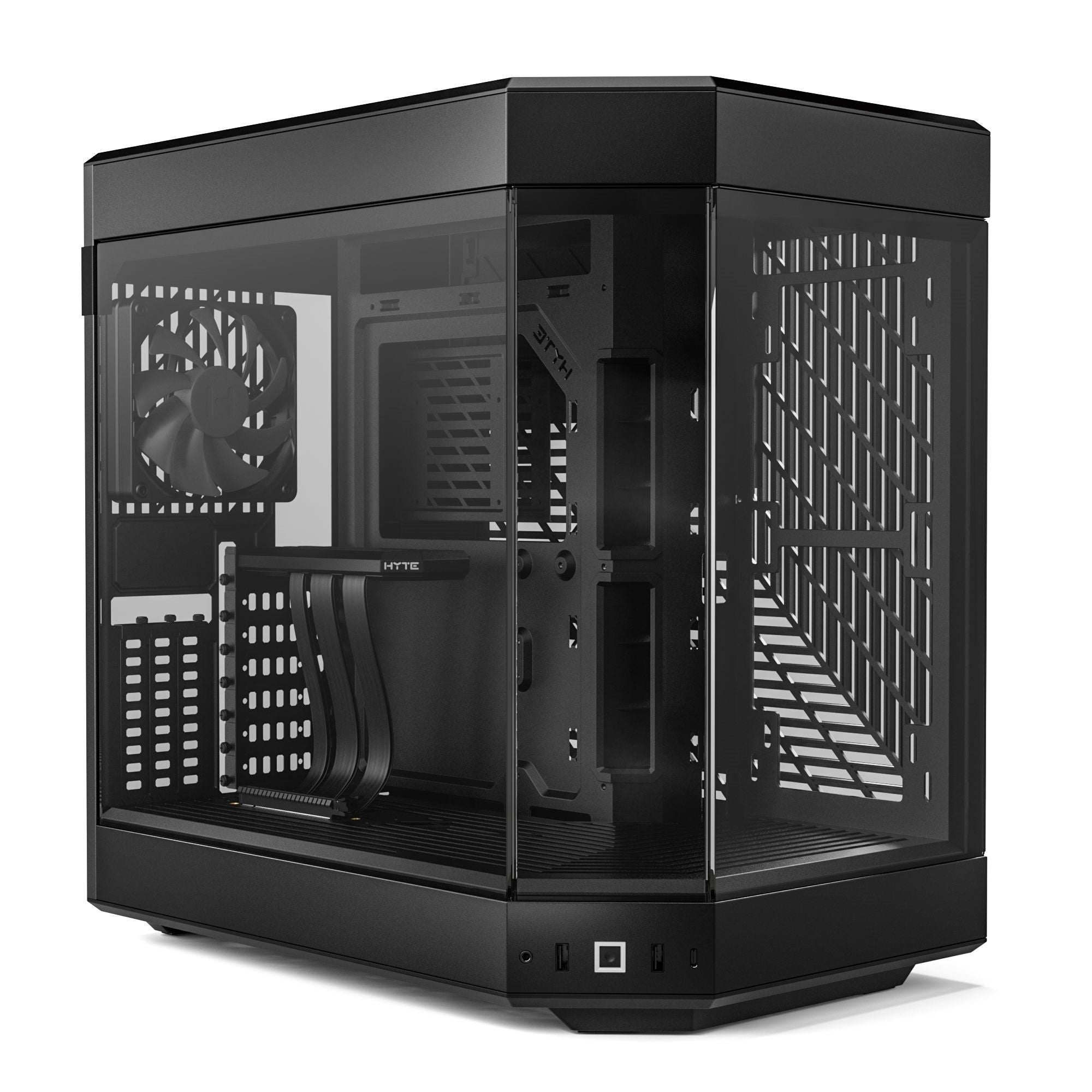 HYTE CS-HYTE-Y60-B Computer Case - Y60 MidTower ATX Tempered Glass Retail