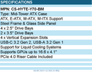 HYTE CS-HYTE-Y70-BM Computer Case - Y70 Mid-Tower ATX Blueberry Milk Retail