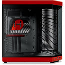HYTE CS-HYTE-Y70-BR Computer Case - Y70 Dual Chamber Mid-Tower ATX Red Retail