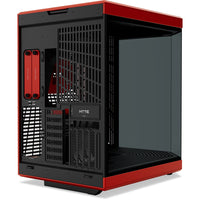 HYTE CS-HYTE-Y70-BR Computer Case - Y70 Dual Chamber Mid-Tower ATX Red Retail