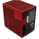 HYTE CS-HYTE-Y70-BR Computer Case - Y70 Dual Chamber Mid-Tower ATX Red Retail