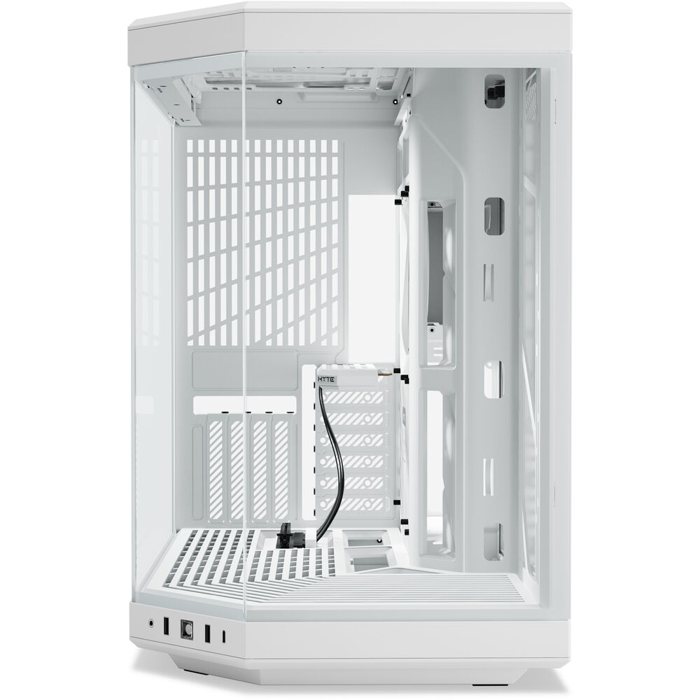 HYTE CS-HYTE-Y70-WW Computer Case - Y70 Dual Chamber Mid-Tower ATX Snow White