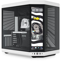 HYTE CS-HYTE-Y70TTI-WB Computer Case - Y70 touch infinite mTower ATX TG Panda