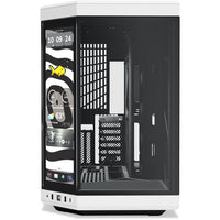 HYTE CS-HYTE-Y70TTI-WB Computer Case - Y70 touch infinite mTower ATX TG Panda