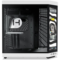 HYTE CS-HYTE-Y70TTI-WB Computer Case - Y70 touch infinite mTower ATX TG Panda