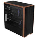 Lian Li LAN217X LANCOOL 217 Walnut Wood Mid Tower Computer Case w 5x FANs Black