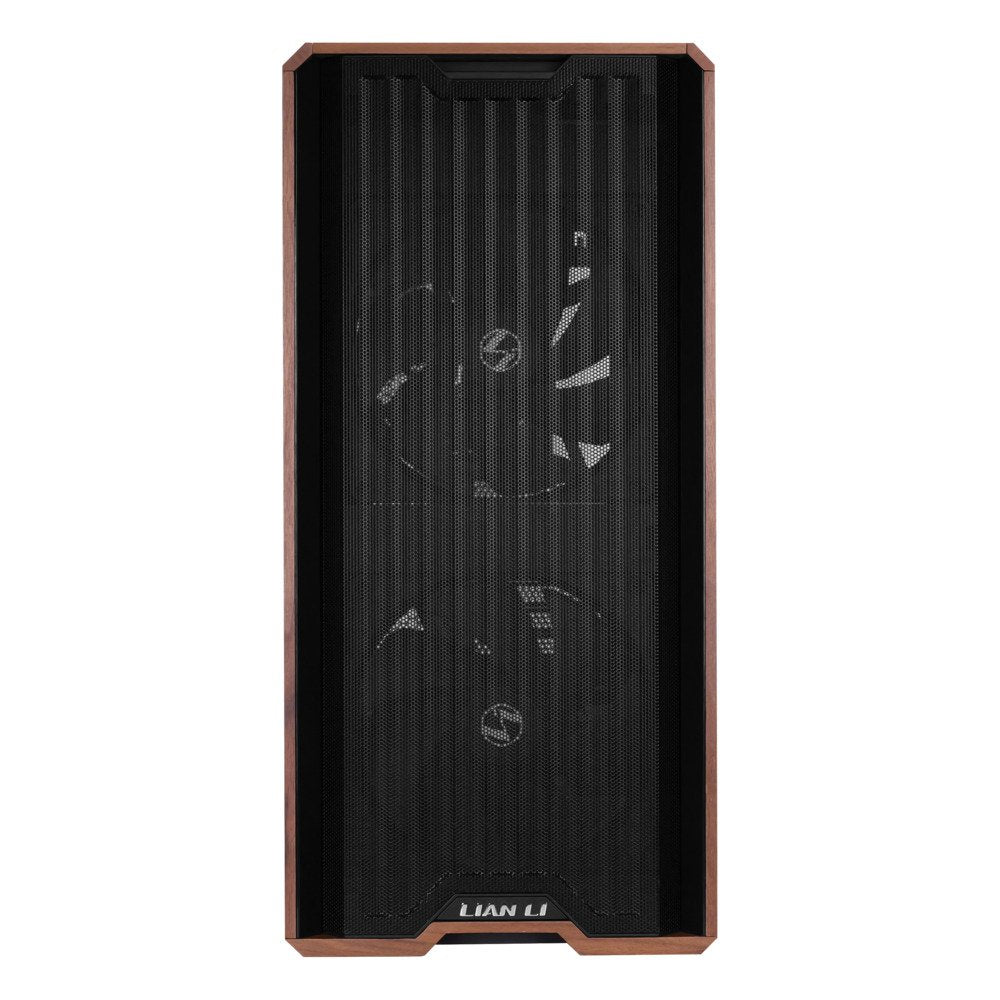 Lian Li LAN217X LANCOOL 217 Walnut Wood Mid Tower Computer Case w 5x FANs Black