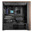 Lian Li LAN217X LANCOOL 217 Walnut Wood Mid Tower Computer Case w 5x FANs Black
