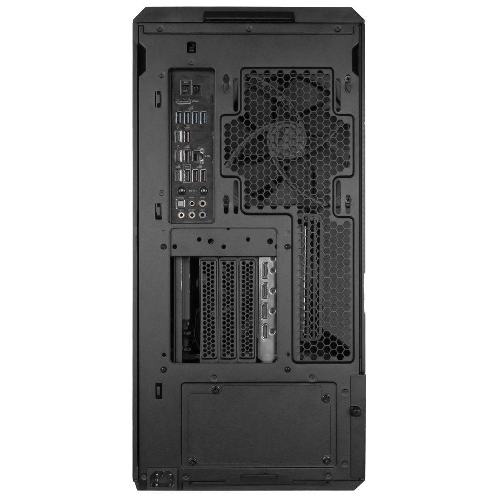 Lian Li LAN217X LANCOOL 217 Walnut Wood Mid Tower Computer Case w 5x FANs Black