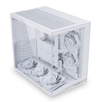 Lian Li O11DMIV2FW MINI V2 ATX Mid-Tower Computer Case Panoramic w 5 FANS White