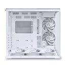 Lian Li O11DMIV2FW MINI V2 ATX Mid-Tower Computer Case Panoramic w 5 FANS White