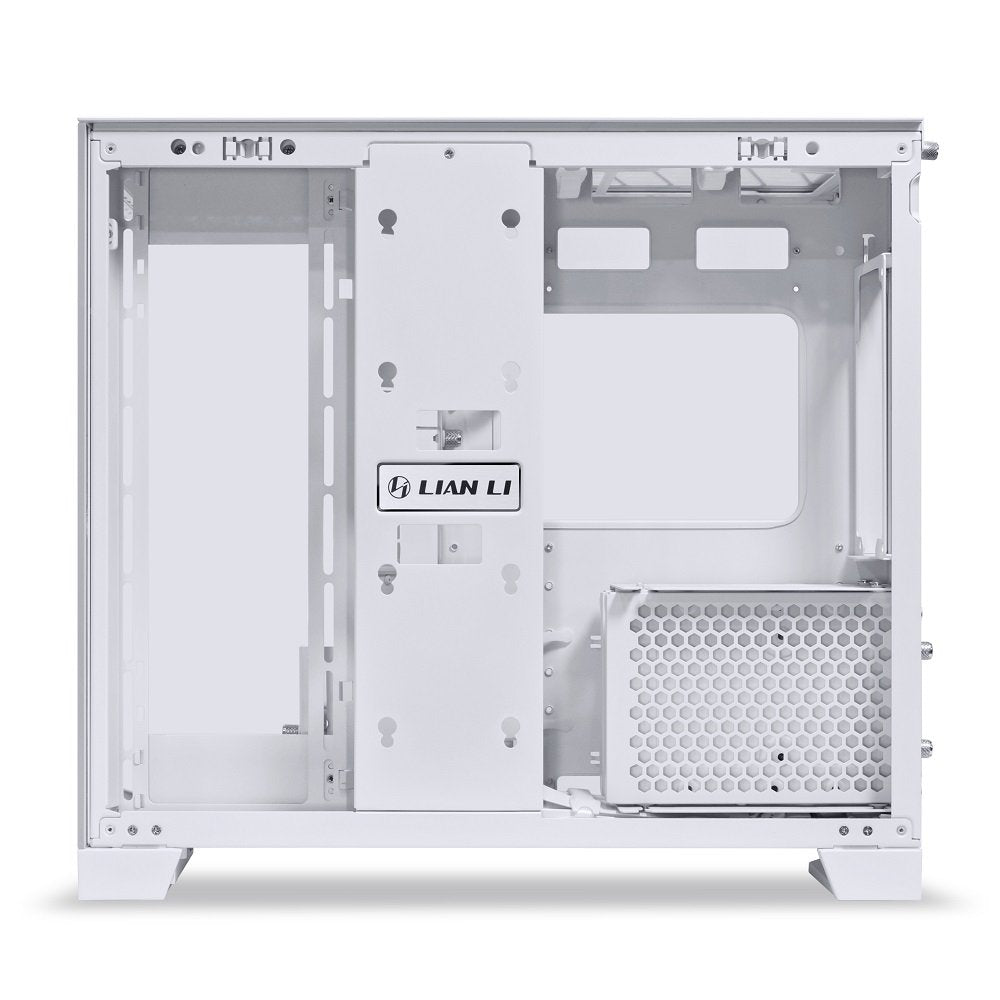 Lian Li O11DMIV2FW MINI V2 ATX Mid-Tower Computer Case Panoramic w 5 FANS White