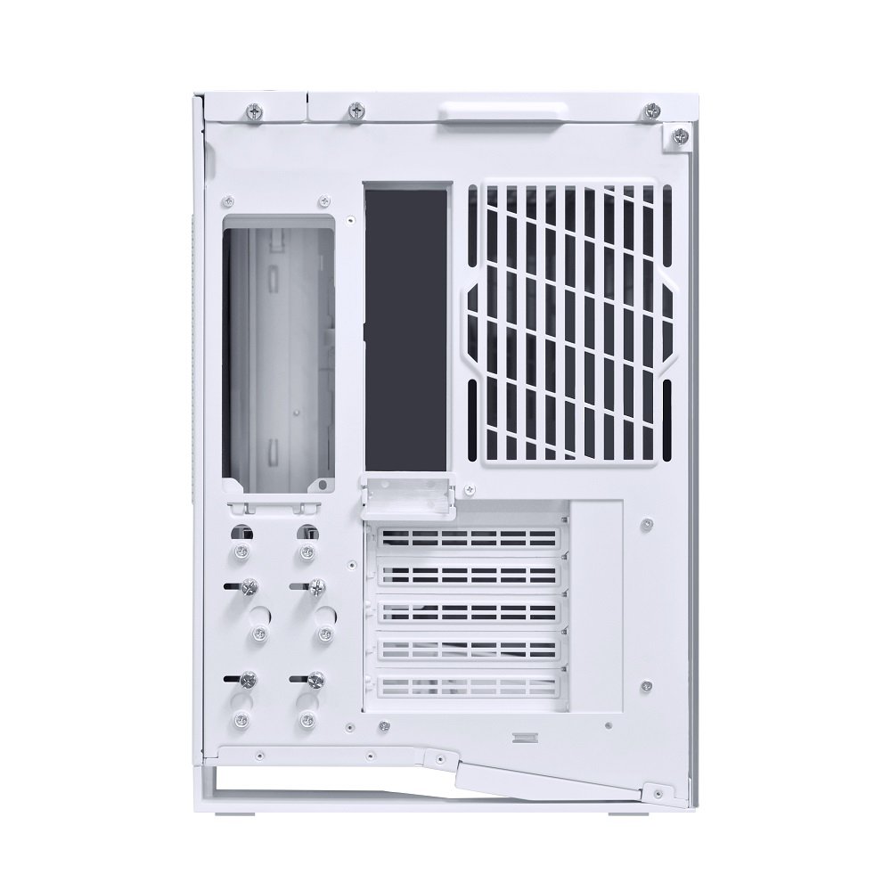Lian Li O11DMIV2FW MINI V2 ATX Mid-Tower Computer Case Panoramic w 5 FANS White