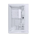 Lian Li O11DMIV2FW MINI V2 ATX Mid-Tower Computer Case Panoramic w 5 FANS White