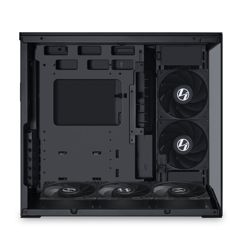 Lian Li O11DMIV2FX MINI V2 ATX Mid-Tower Computer Case Panoramic w 5 FANS Black
