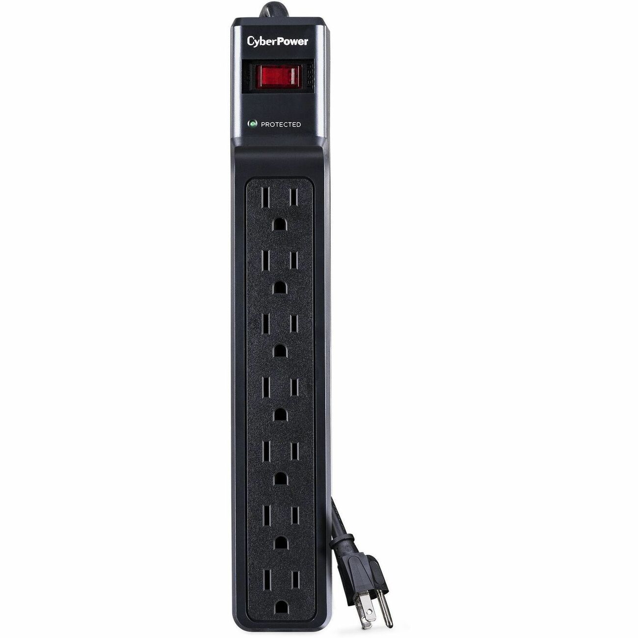 CyberPower CSB7012 Essential 7 - Outlet Surge with 1500 J - Black