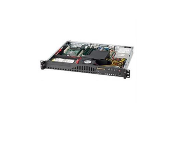Supermicro CSE-512-203B Case - 1U 200W 1x3.5inch SAS SATA 1x10cm FAN Black RTL