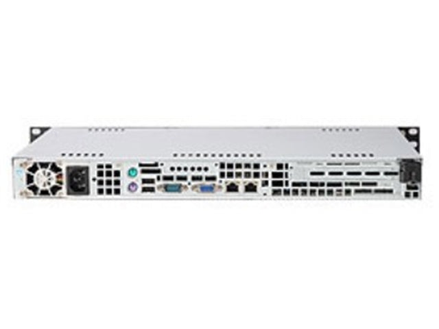 Supermicro CSE-512-203B Case - 1U 200W 1x3.5inch SAS SATA 1x10cm FAN Black RTL