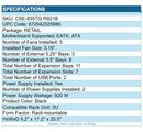 Supermicro CSE-835TQ-R921B SuperChassis 3U 11-Bay 2x 920W Power Supply eATX ATX