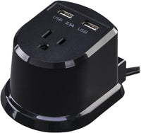 CyberPower CSP105U USB Charger - DUAL POWER STATION 2-2.1A USB - NEMA 5-15R