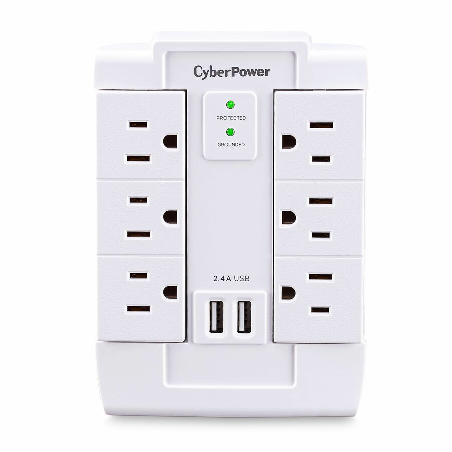CyberPower CSP600WSURC2 Professional 6 - Outlet Surge with 1200 J