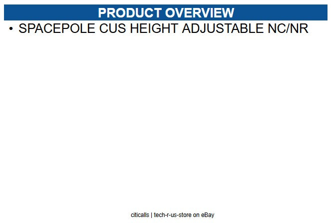 Ergonomic Solutions CSWG004-02 Spacepole Cus Height adjustable  NC/NR