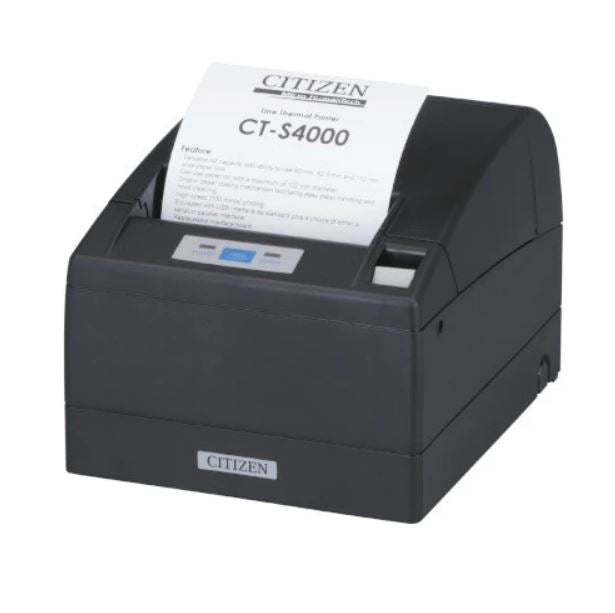 Citizen CT-S4000RSU-BK Thermal POS Receipt Printer - USB - Black