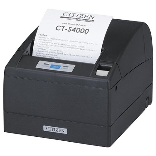 Citizen CT-S4000UBU-BK CT-S4000 Thermal Receipt Printer Monochrome 203 dpi - USB