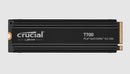 Crucial CT4000T700SSD5 SSD -T700 4TB PCIe Gen5 NVMe M.2 SSD with heatsink Retail