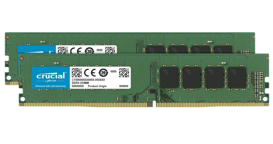 Crucial CT2K16G4DFRA32A - DDR4 - kit - 32 GB: 2 x 16 GB -DIMM 288-pin - 3200 MHz