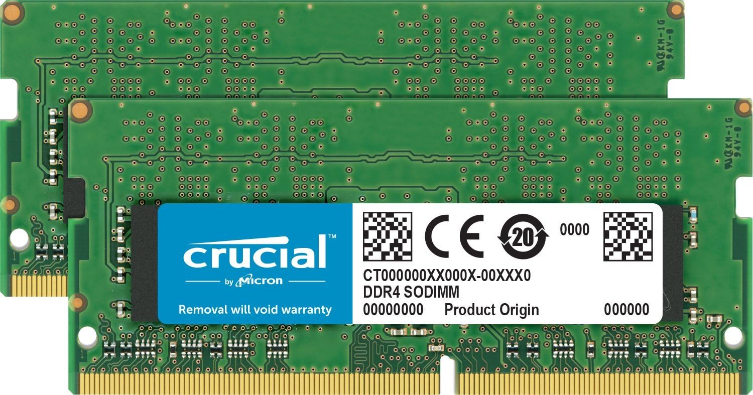 Crucial CT2K16G4S24AM DDR4 - kit - 32 GB: 2 x 16 GB - SO-DIMM 260-pin - 2400 MHz