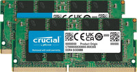 Crucial CT2K32G4SFD832A DDR4 - kit - 64GB: 2 x 32 GB -SO-DIMM 260-pin - 3200 MHz