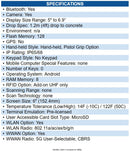 Honeywell CT37-X1N-50S10DG CT37 Mobile Computer No Imager, Wi-Fi, 5G, 8GB/128GB