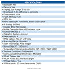 Honeywell CT37-X1N-57S10DG CT37 Handheld Computer 1D, 2D - 5G, 4G, 3G, LTE, UMTS