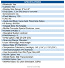 Honeywell CT37-X1N-57S10WG CT37 Handheld Computer 5G, 4G, 3G, LTE, UMTS, HSPA+