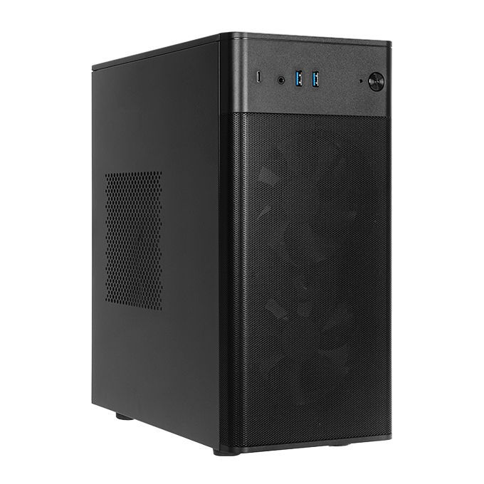 In-Win CT725.CQ450C small form factor tower micro-ATX w 450W PS - Computer Case