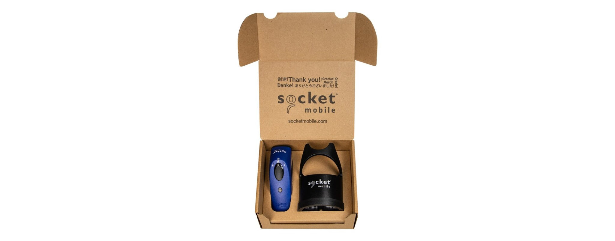 Socket Mobile CX3448-1911 SocketScan S740,2D Barcode Scanner,Blue & ChargingDock