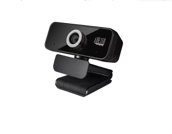 Adesso CYBERTRACK 6S Webcam - 8 Megapixel - 30 fps - USB 2.0 - TAA Compliant