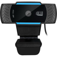 Adesso CyberTrack H5 1080P Webcam - 2.1 Megapixel - 30 fps - USB 2.0 -Auto Focus