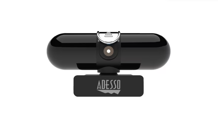 Adesso CYBERTRACK H7 Webcam - 4 Megapixel - 30 fps - USB 2.0 - TAA Compliant