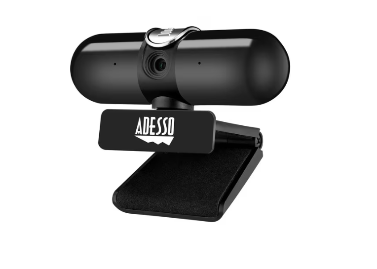 Adesso CYBERTRACK H7 Webcam - 4 Megapixel - 30 fps - USB 2.0 - TAA Compliant